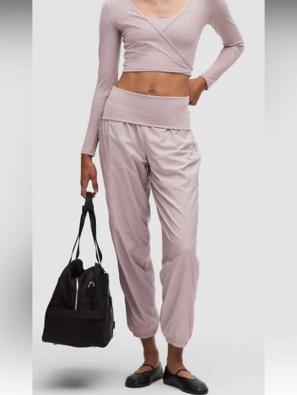Lululemon Lightweight Foldover-Waist Jogger